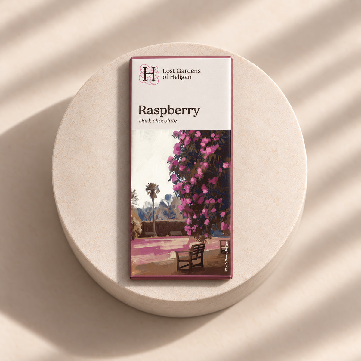 Heligan Raspberry Dark Chocolate