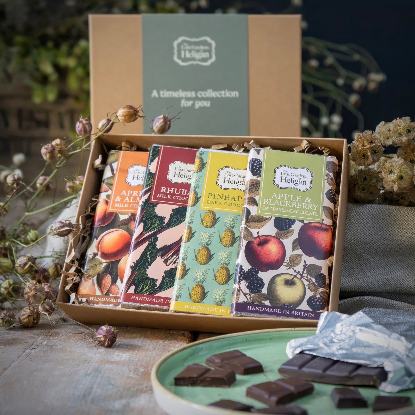 Heligan Botanical Chocolate Selection