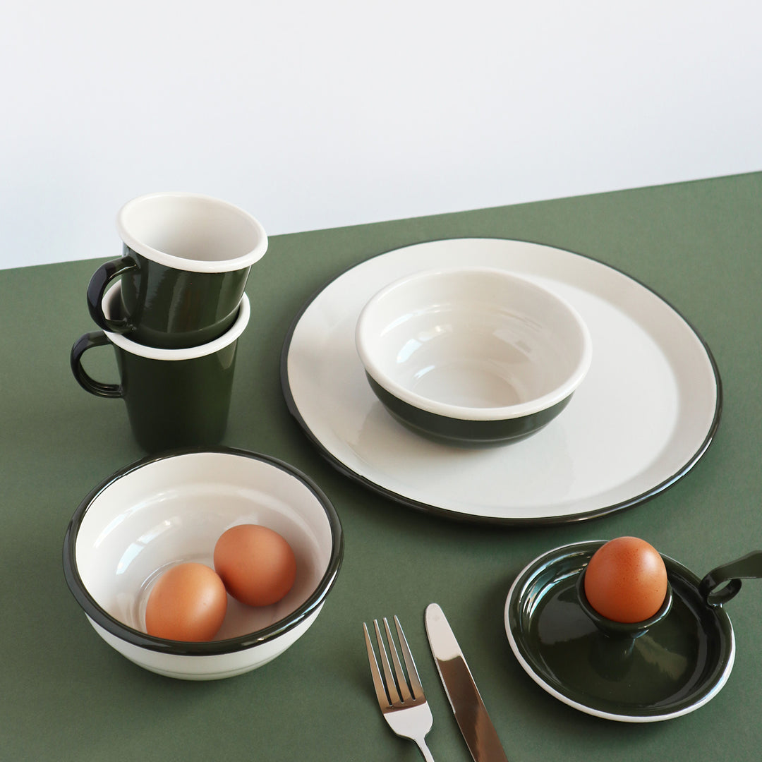 Heligan Egg Cup - Forest Green
