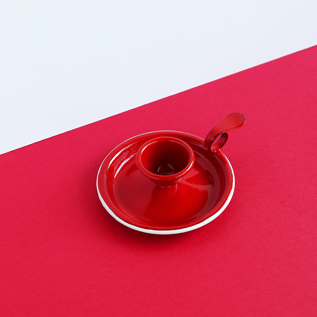 Heligan Egg Cup - Carmin Red