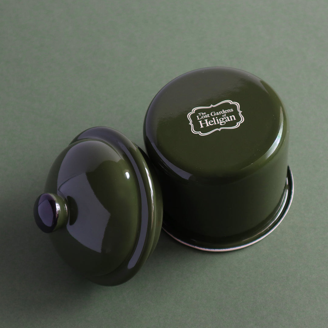 Heligan Tea Can - Forest Green