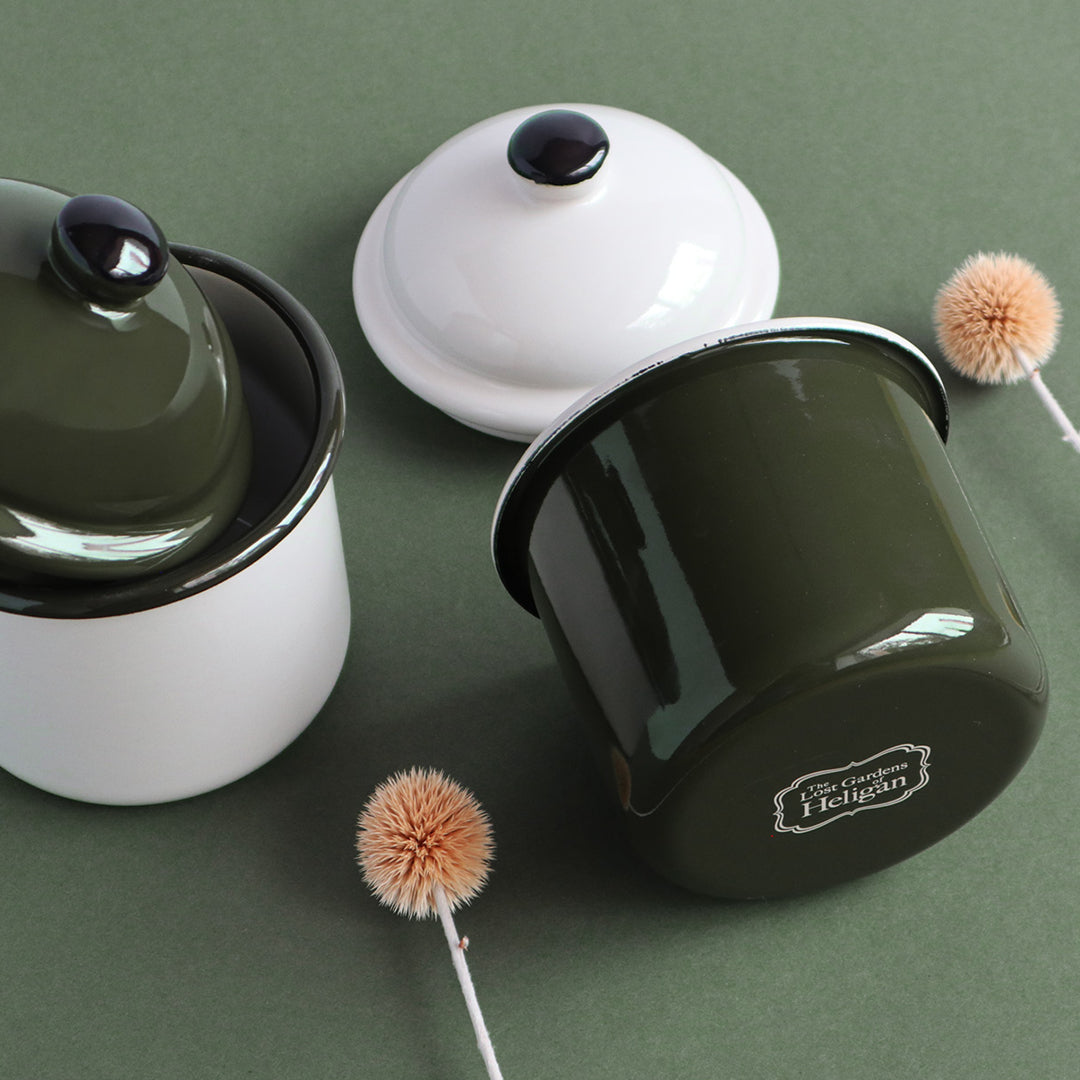 Heligan Tea Can - Forest Green