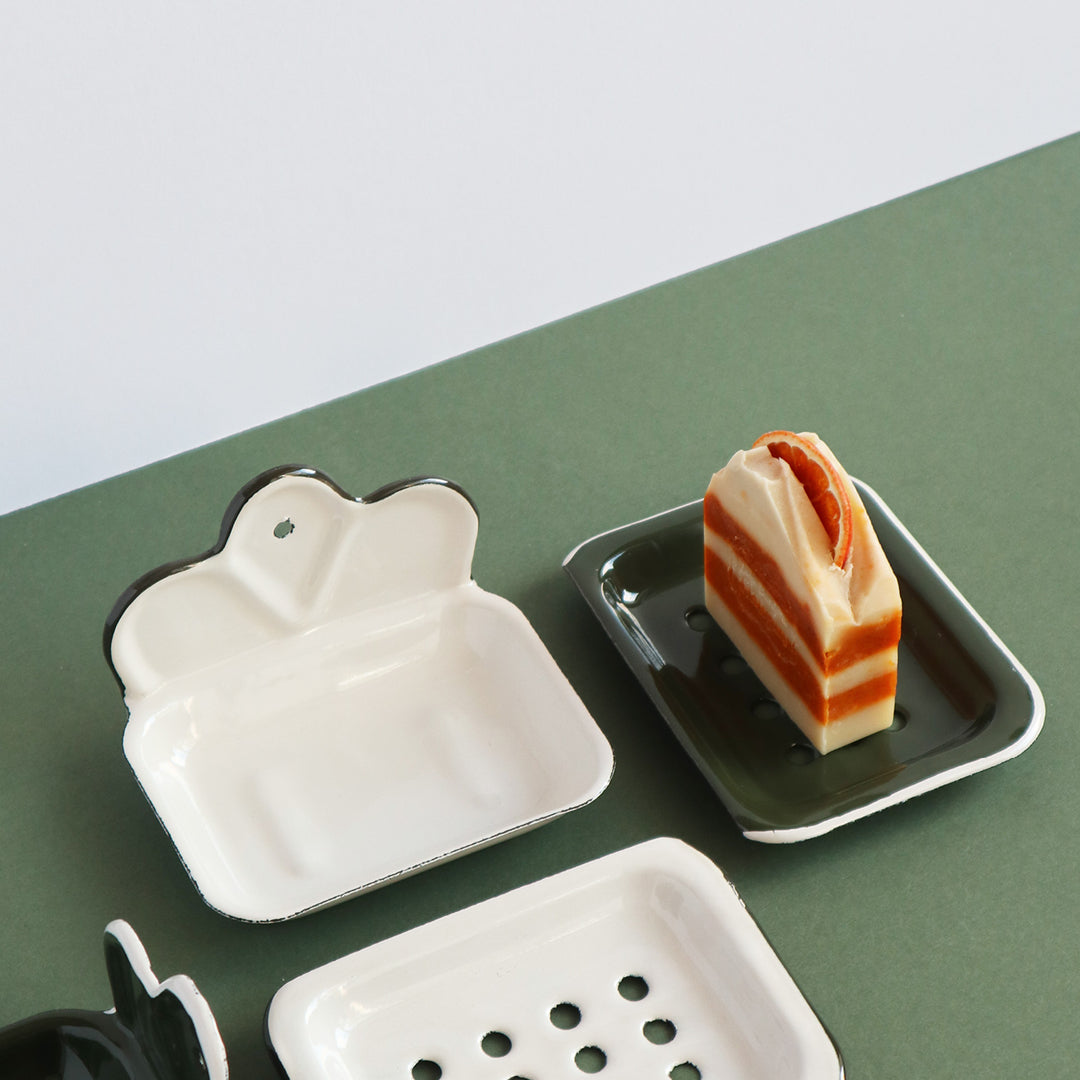Heligan Hanging Soap Dish - Beige