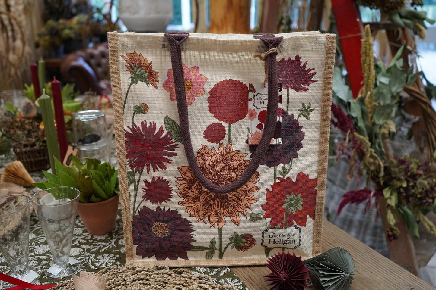 Dahlia Jute Bag