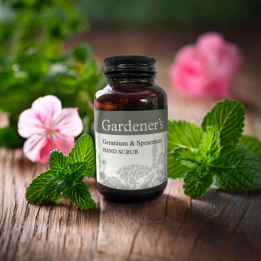 Gardener's Geranium & Spearmint Hand Scrub
