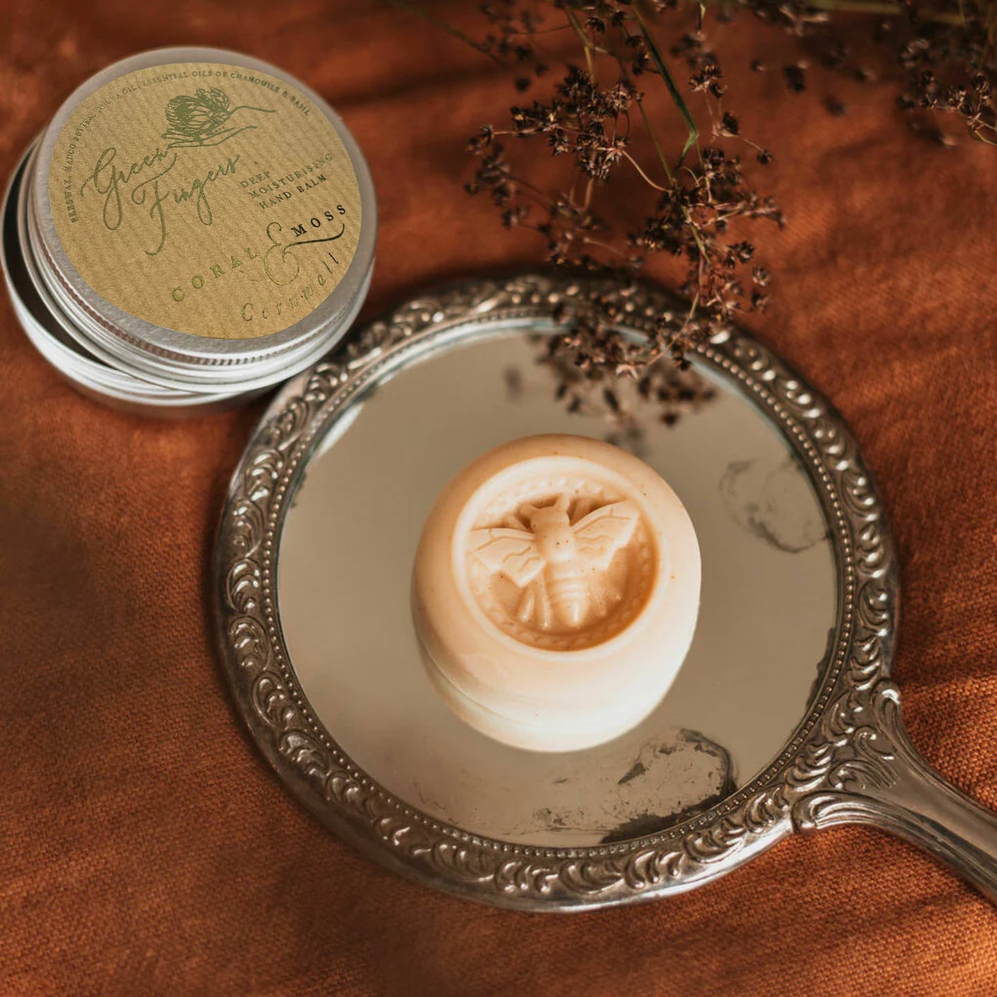Coral & Moss Hand Balm, Green Fingers
