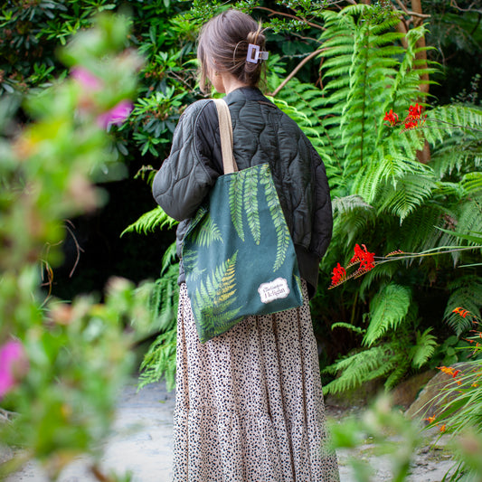 Heligan Fern Tote Bag