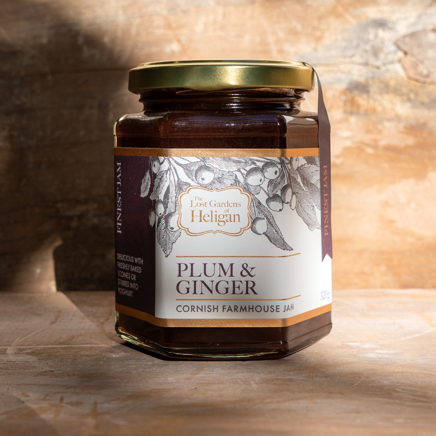 Plum and Ginger Cornish Jam