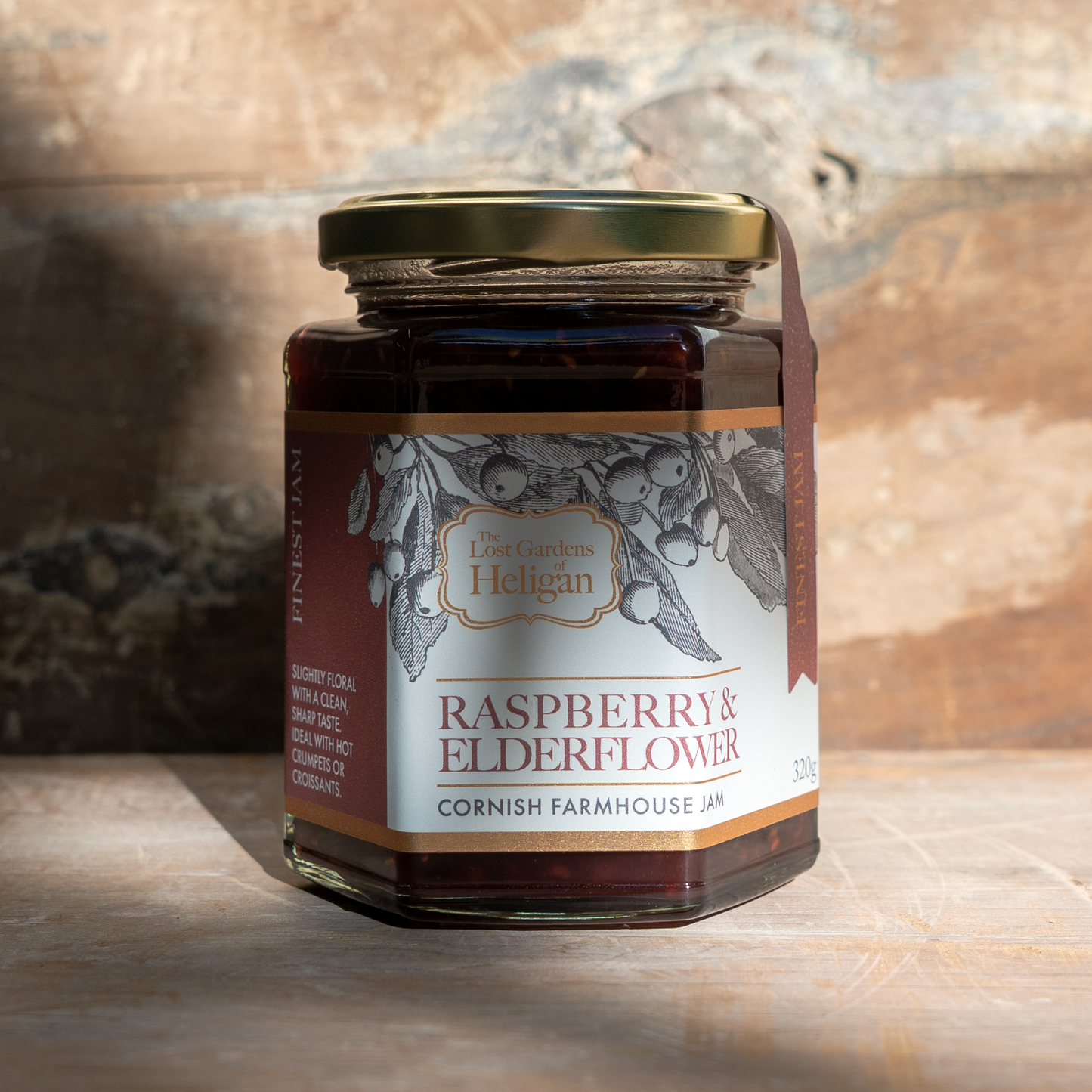 Raspberry and Elderflower Cornish Jam