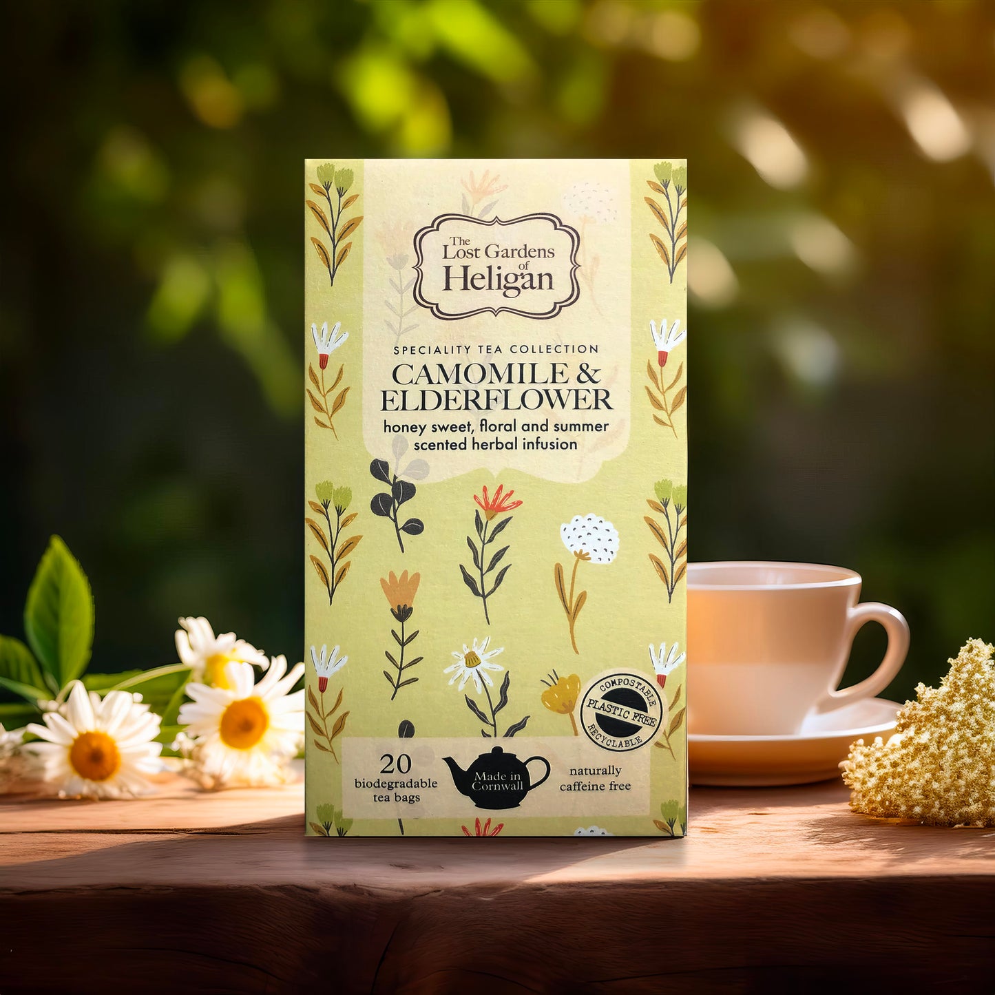 Camomile & Elderflower Tea