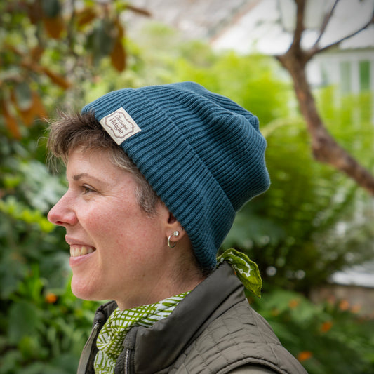 Heligan Teal Beanie