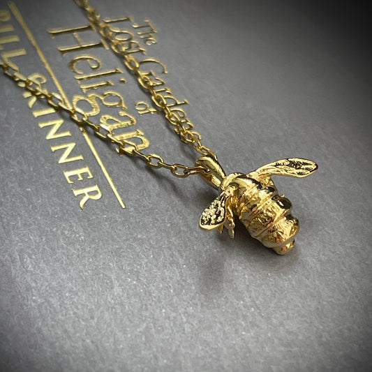 Bumble Bee Pendant- Gold