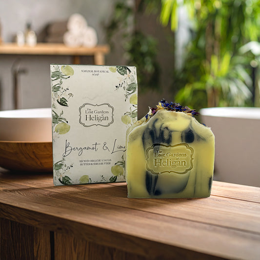 Heligan Bergamot & Lime Botanical Soap