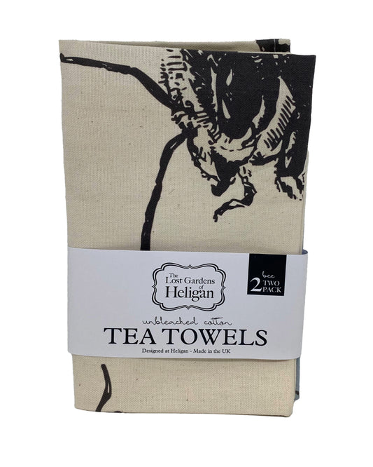 Bee Tea Towel Two Pack