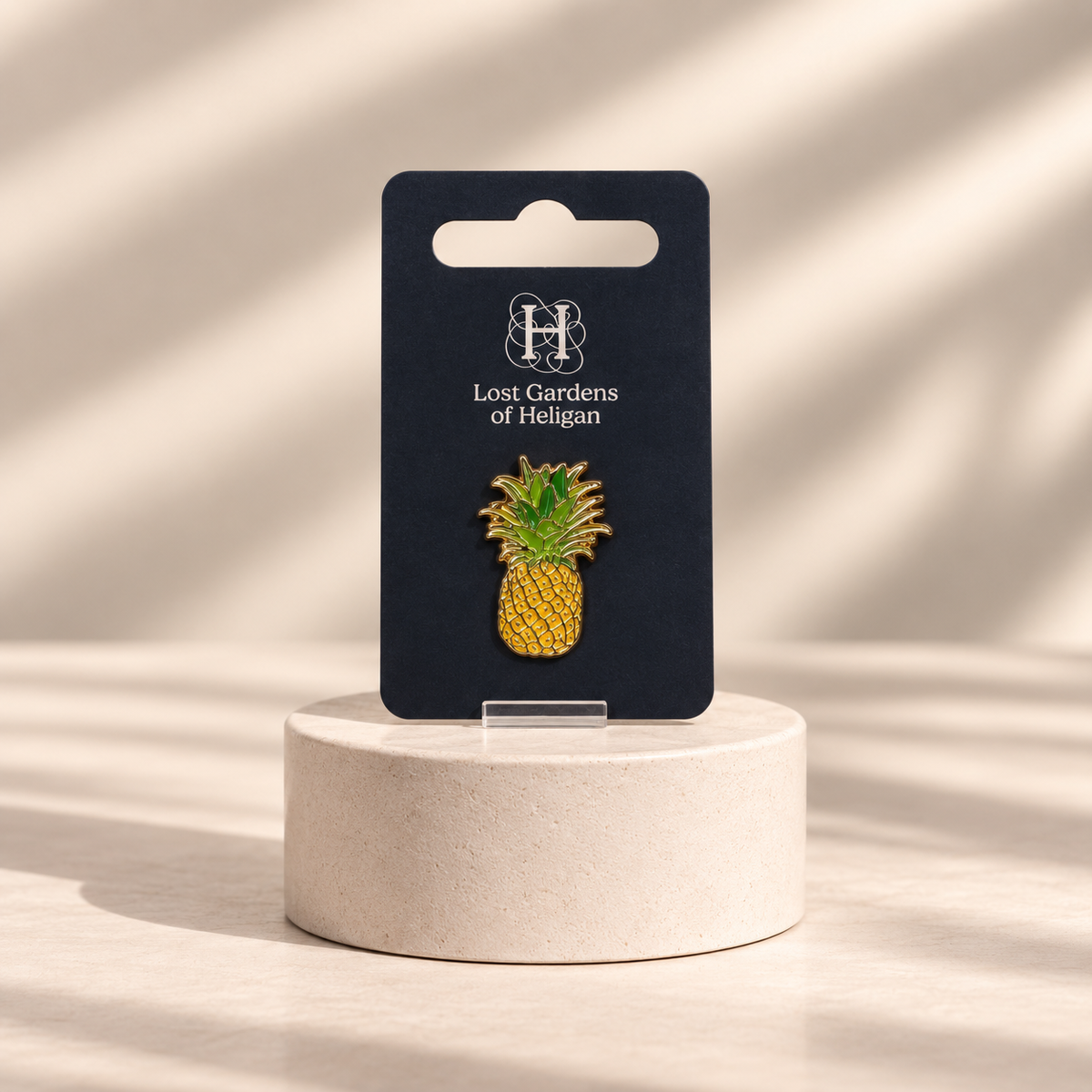 Heligan Pineapple Enamel Pin