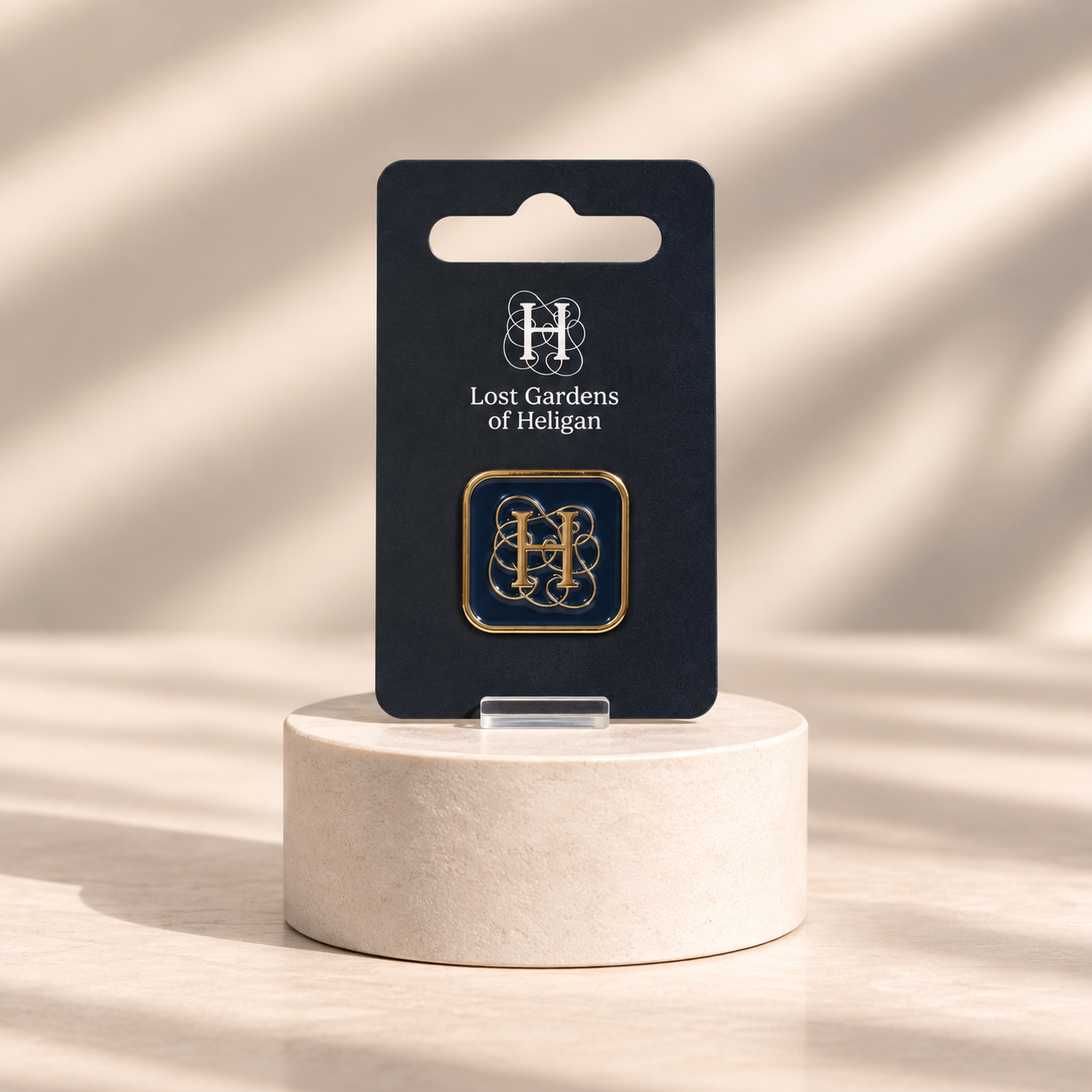 Heligan Logo Enamel Pin