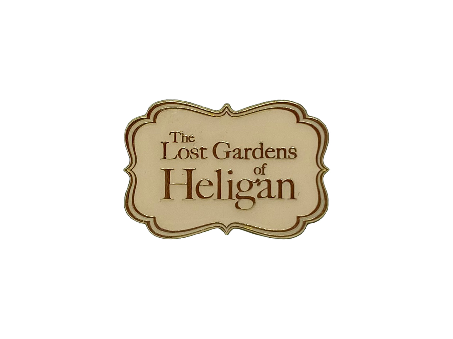 Heligan Logo Enamel Badge
