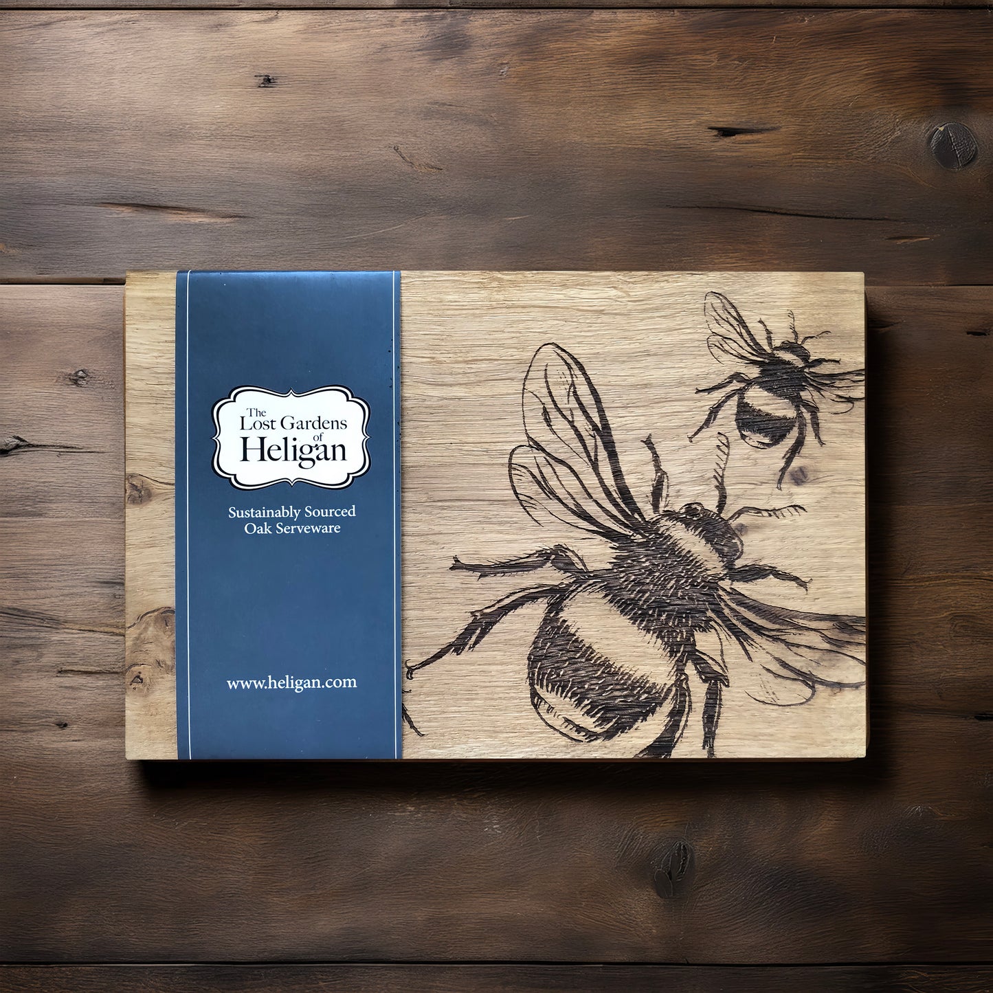 Wooden Bee Serving Board