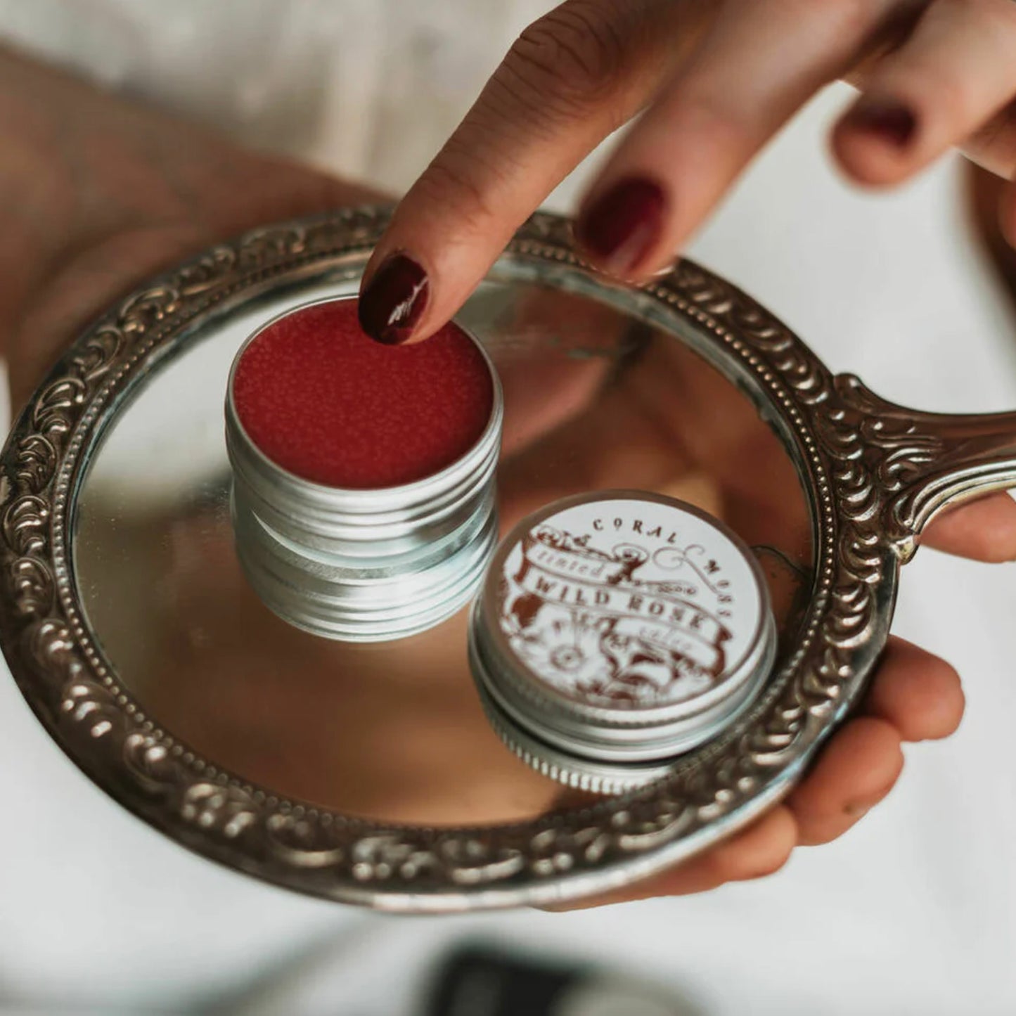 Coral & Moss Wild Rose Tinted Salve