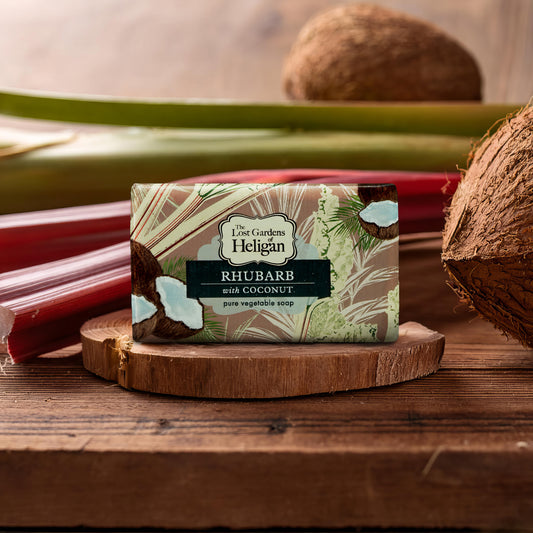 Rhubarb and Coconut Soap Bar