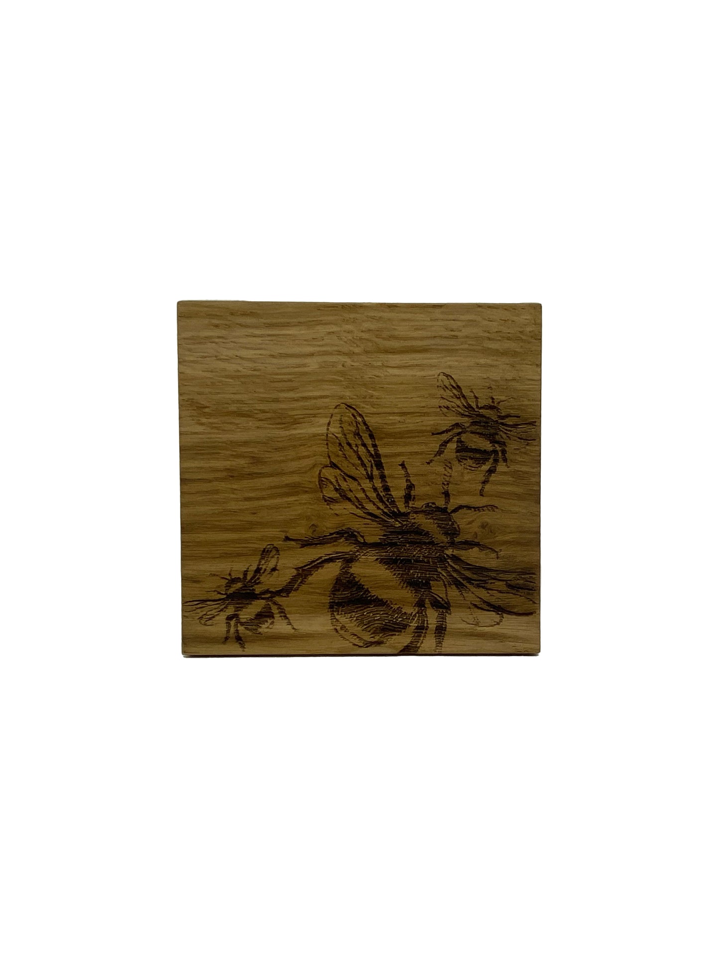 Wooden Bee Coaster 2 Pack