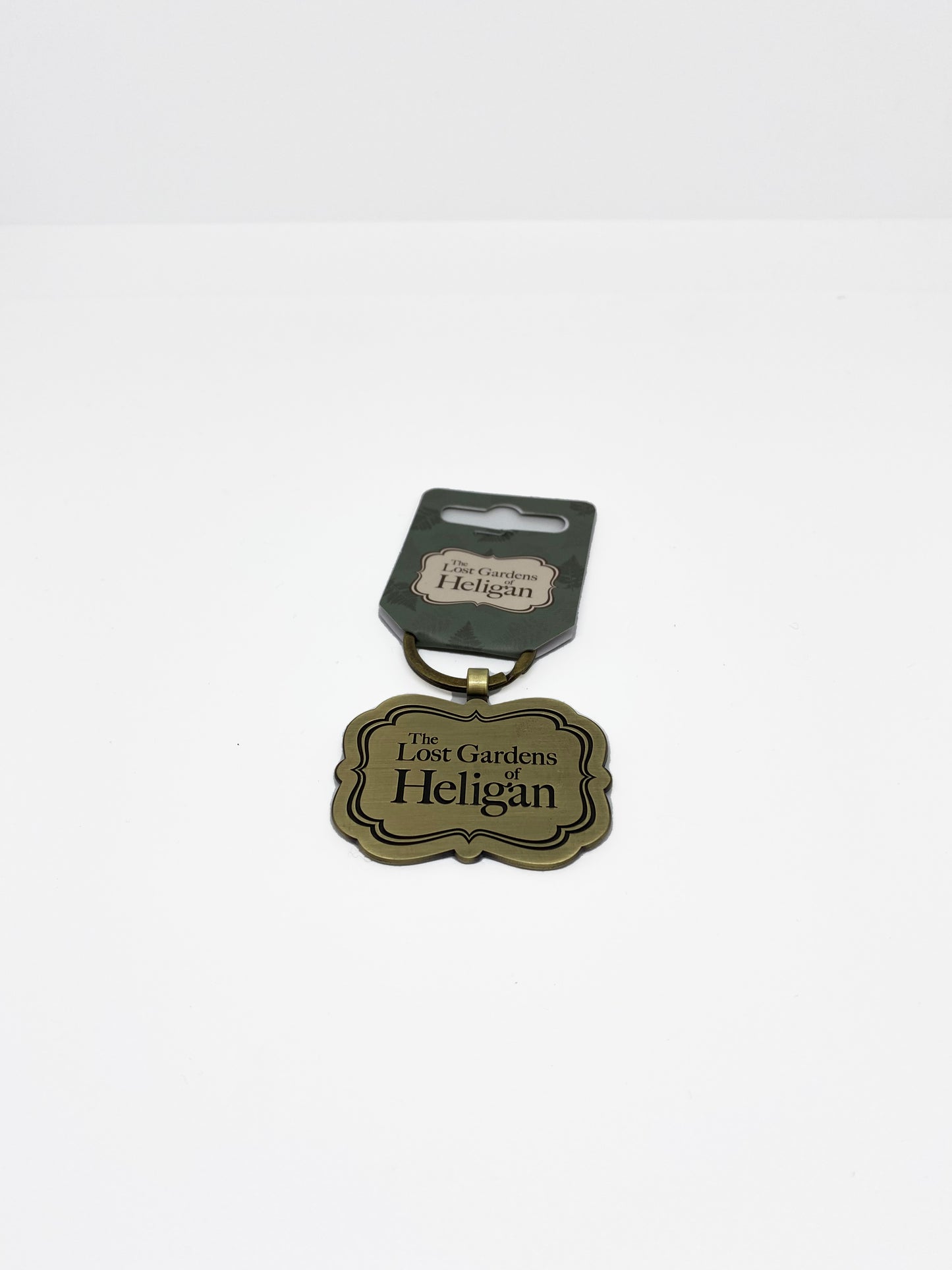 Brass Logo Keyring