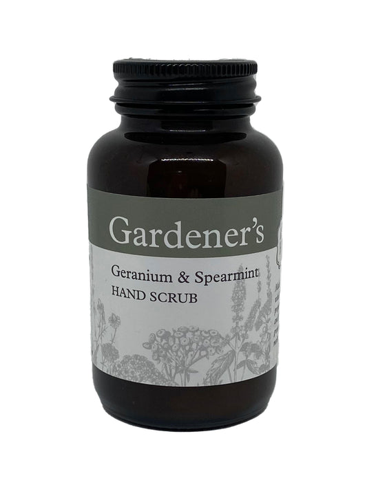 Gardener's Geranium & Spearmint Hand Scrub