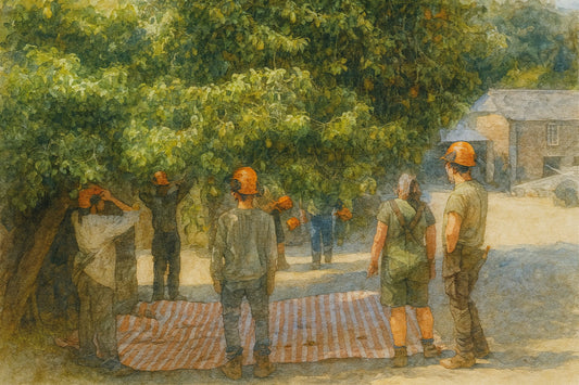 Shaking the Pears in the Melon Yard
