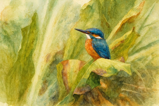 A Young Kingfisher arrives in the Jungle