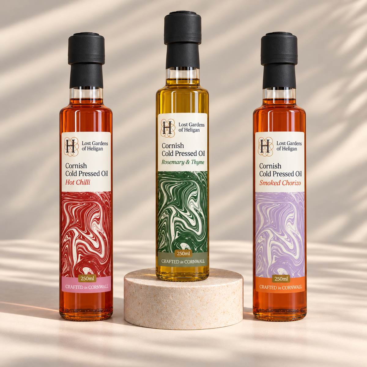 Heligan Oils and Vinegars