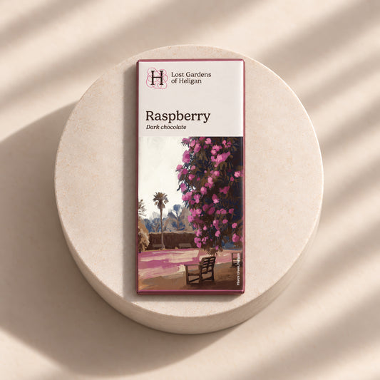 Heligan Raspberry Dark Chocolate
