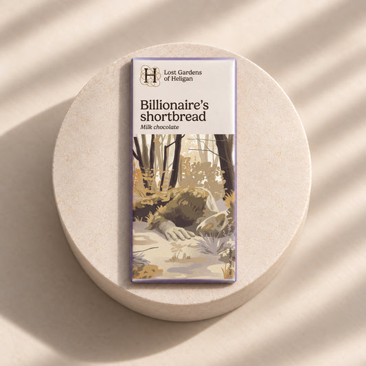 Heligan Billionaire's Shortbread Milk Chocolate