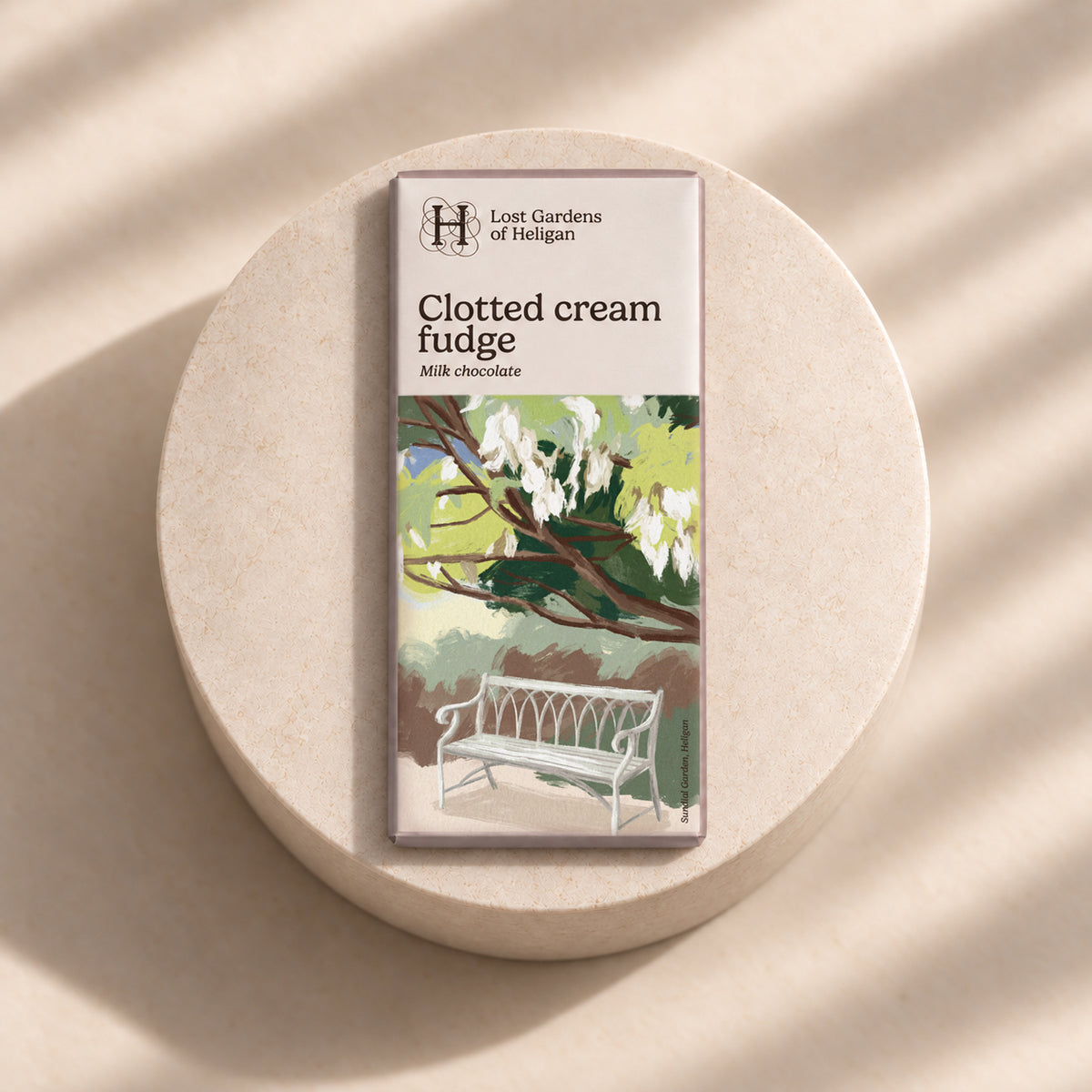 Heligan Clotted Cream Fudge Milk Chocolate
