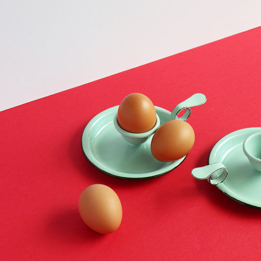 Heligan Egg Cup - Pea Green