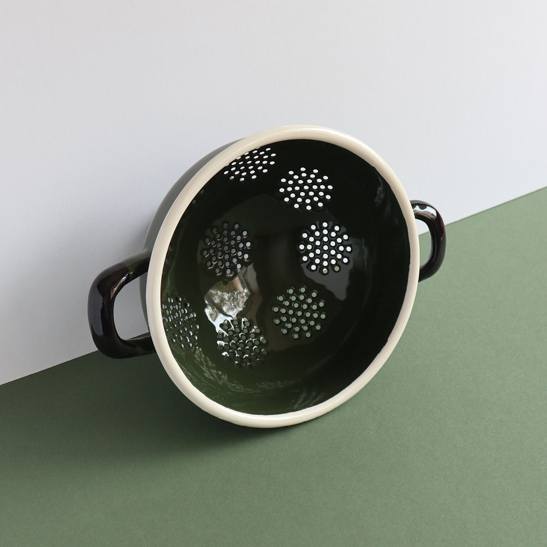 Heligan Colander - Forest Green