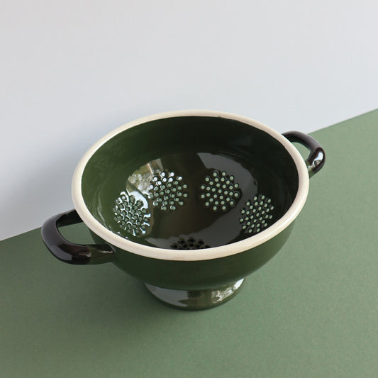 Heligan Colander - Forest Green