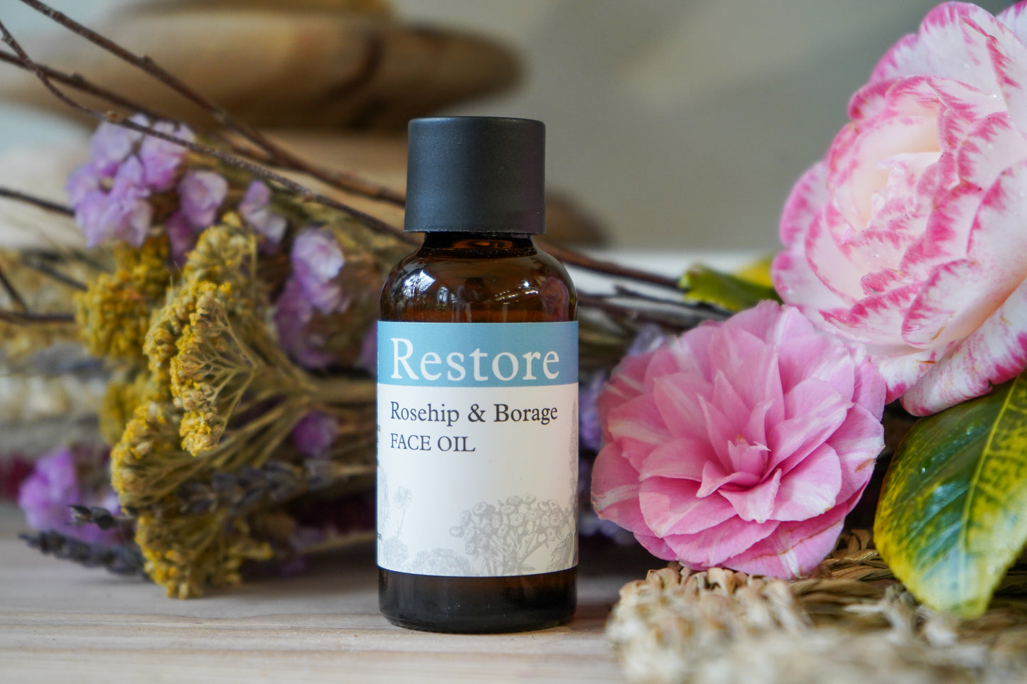 Restore: Rosehip & Borage Face Oil