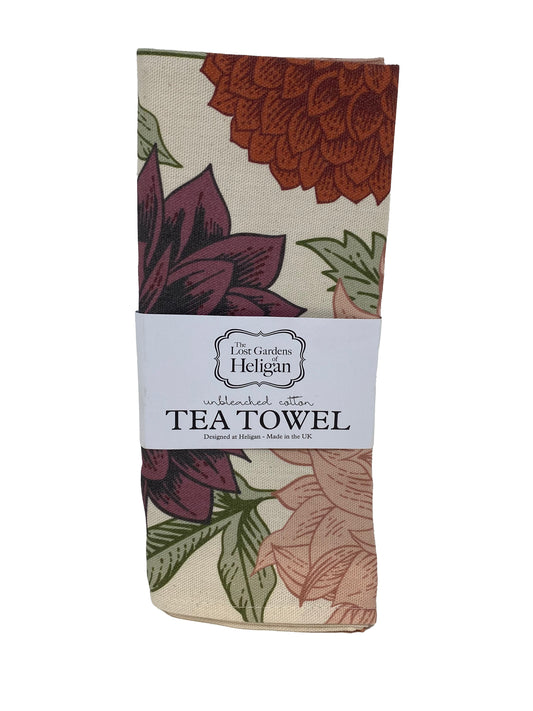 Dahlia Tea Towel