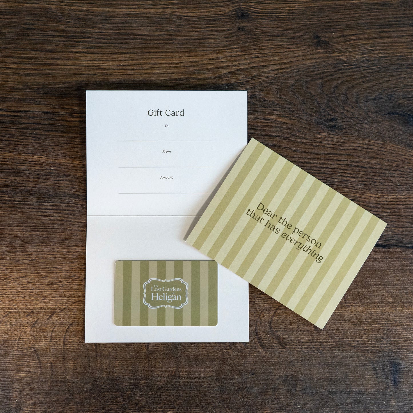 Heligan Gift Card - £50