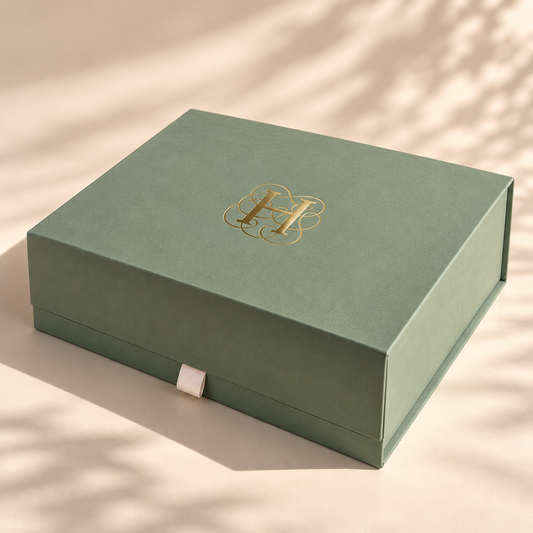 Luxe Green Heligan Gift Box