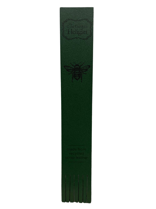 Green Recycled Leather Ruler