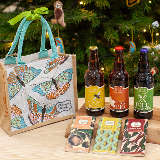 Heligan Hamper, Ale and Chocolate