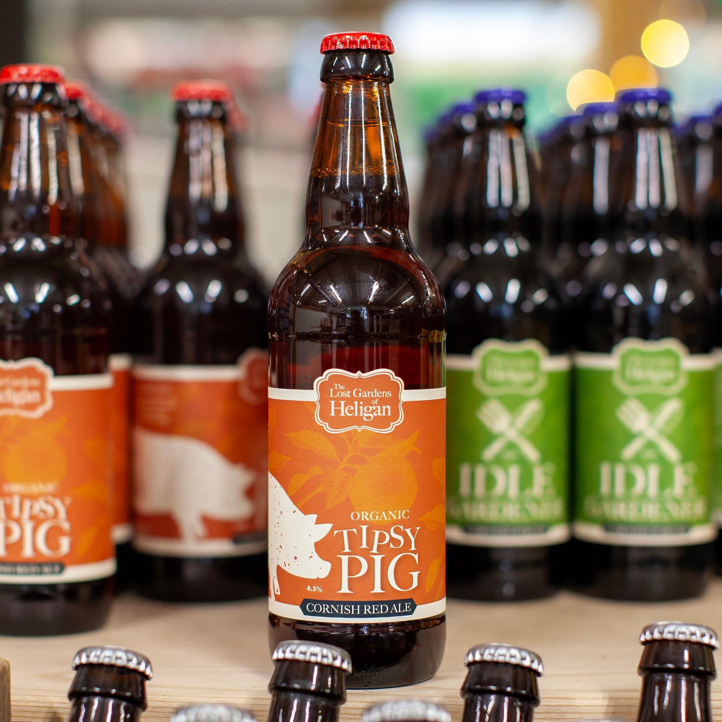 Heligan Tipsy Pig, Cornish Red Ale