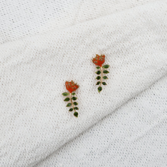 Ginger Lily Studs
