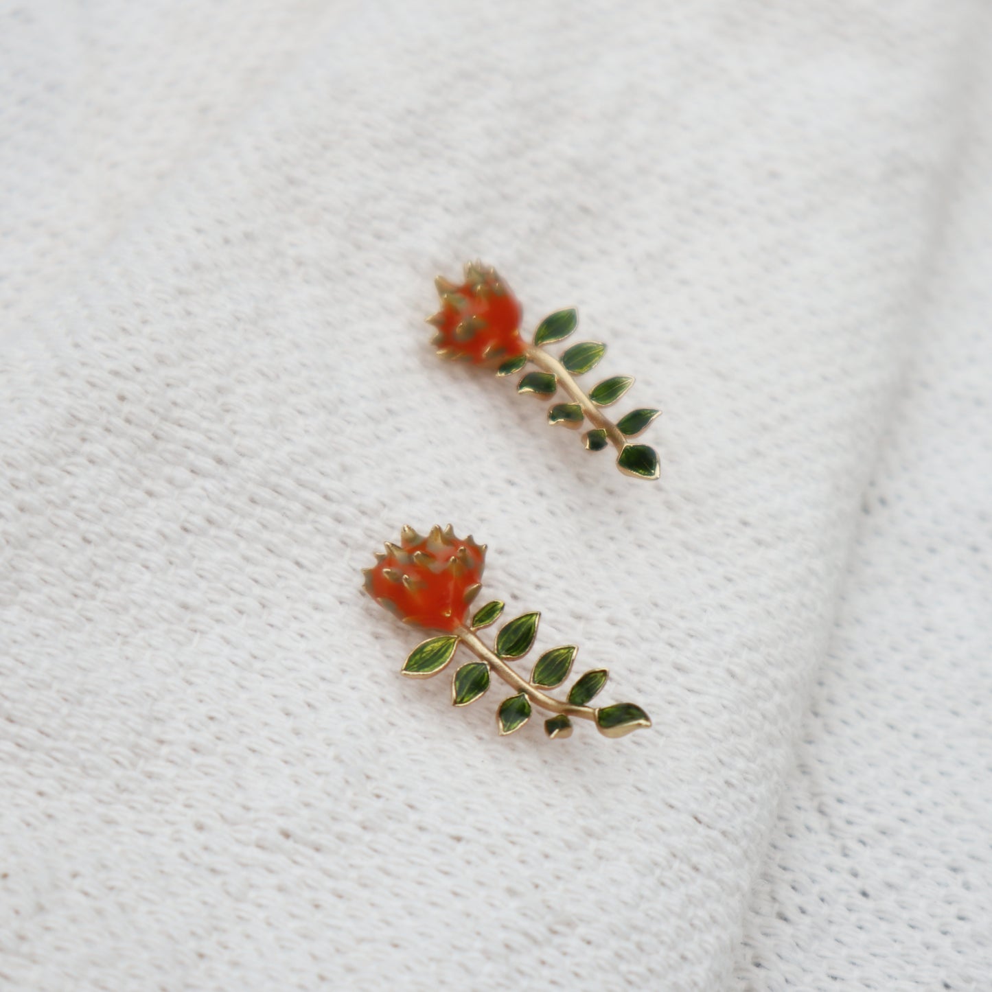 Ginger Lily Studs