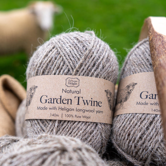 Natural Longwool Garden Twine