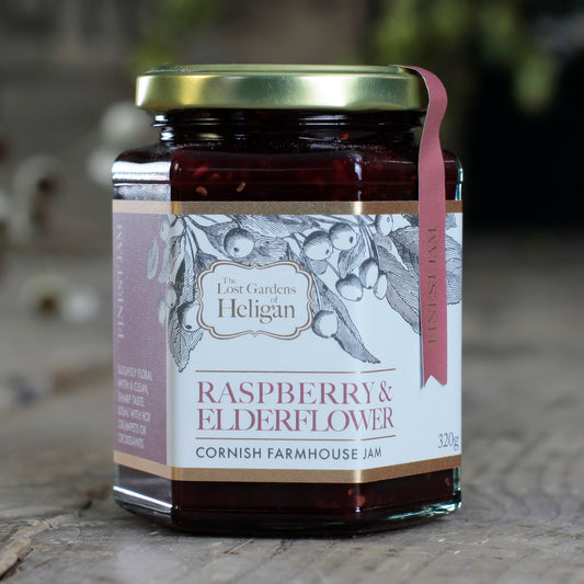 Raspberry and Elderflower Cornish Jam