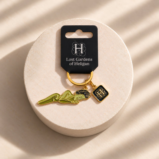 Heligan Mudmaid Charm Keyring