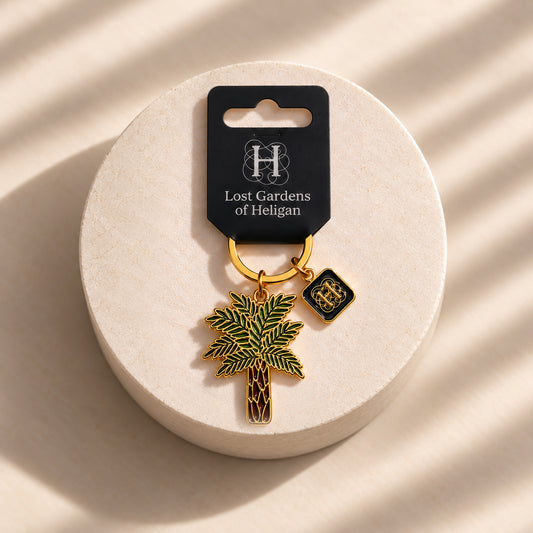 Heligan Tree Fern Charm Keyring