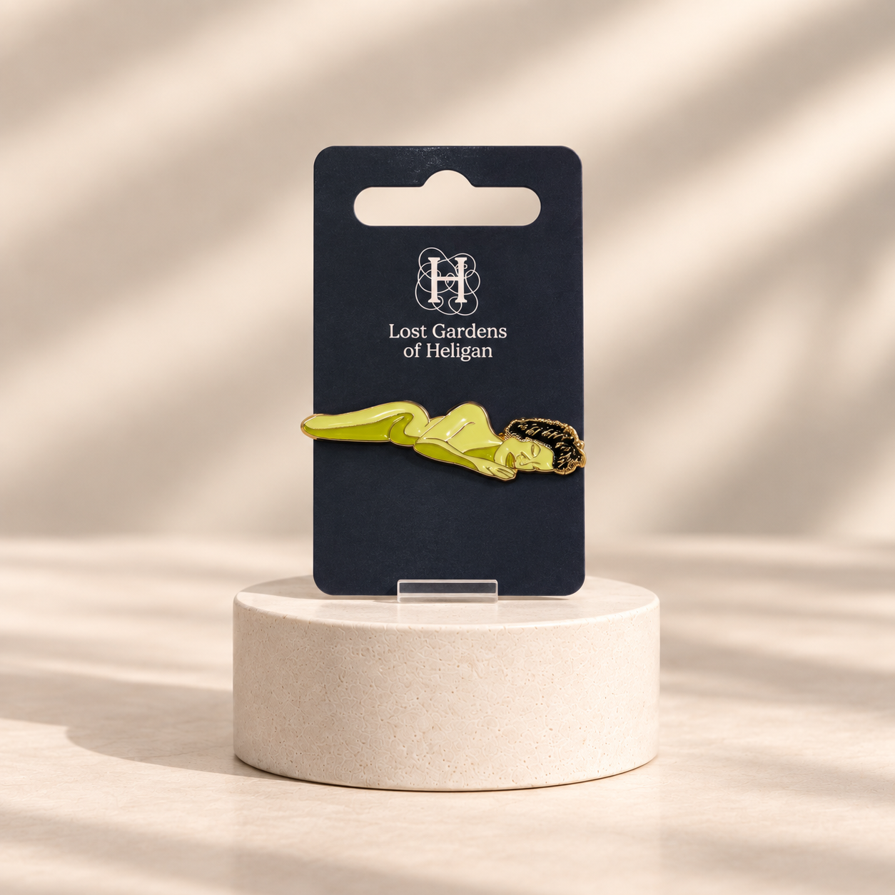 Heligan Mudmaid Enamel Pin